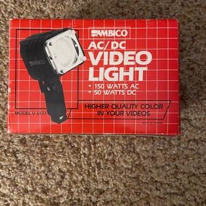Ambico movie or camera light